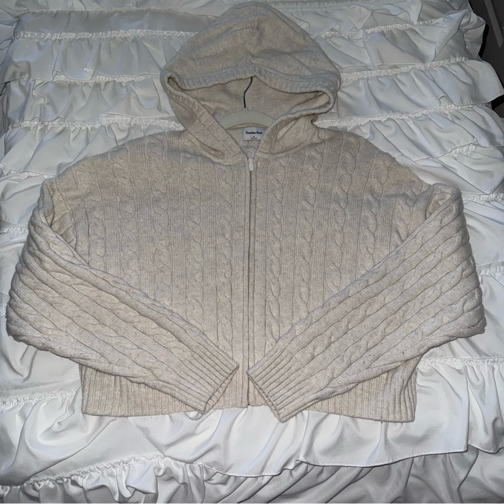 Aritzia Octavia Zip Hoodie - Picture 3 of 11